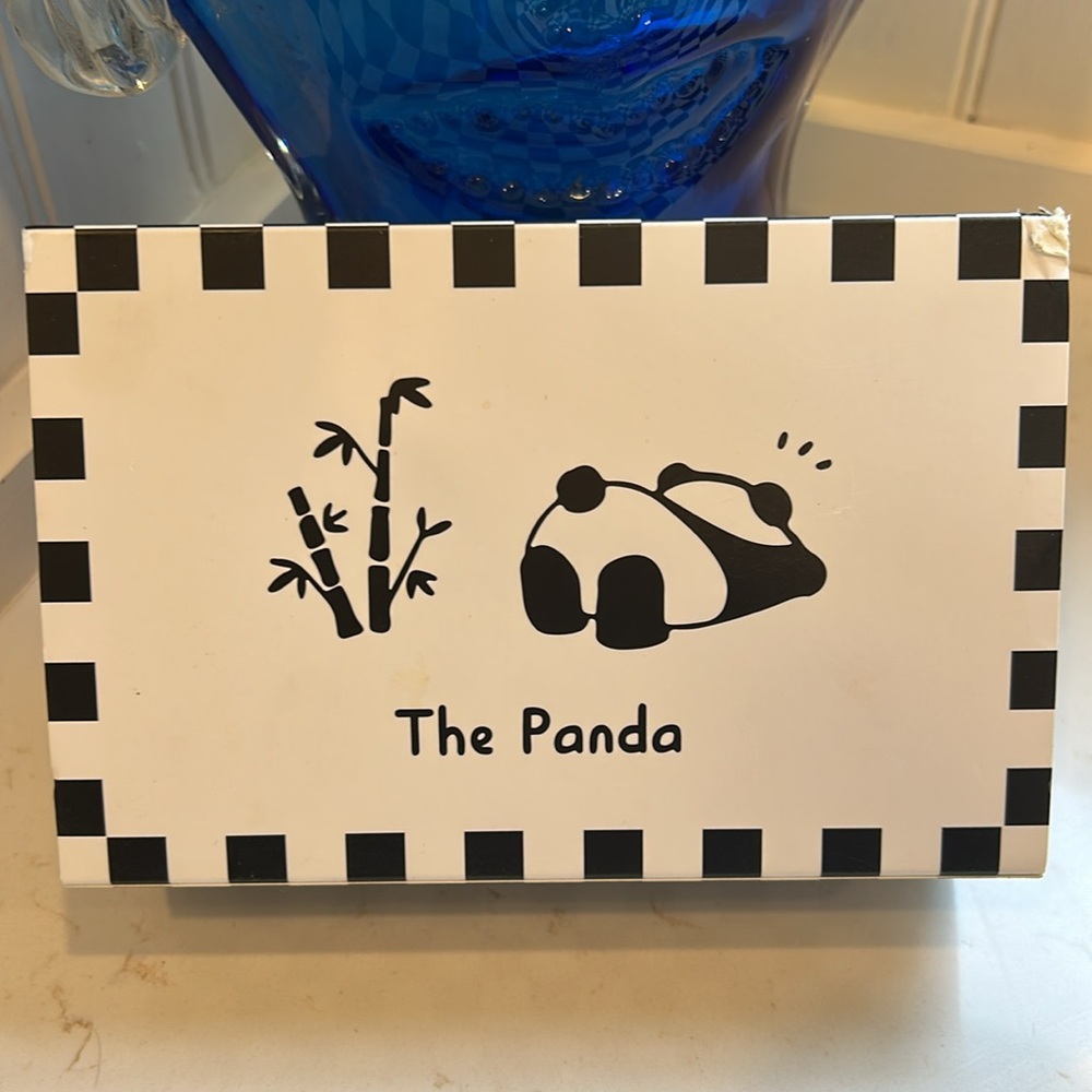 Lovely Panda candleholder and candle gift set. NWOT - Picture 3 of 11